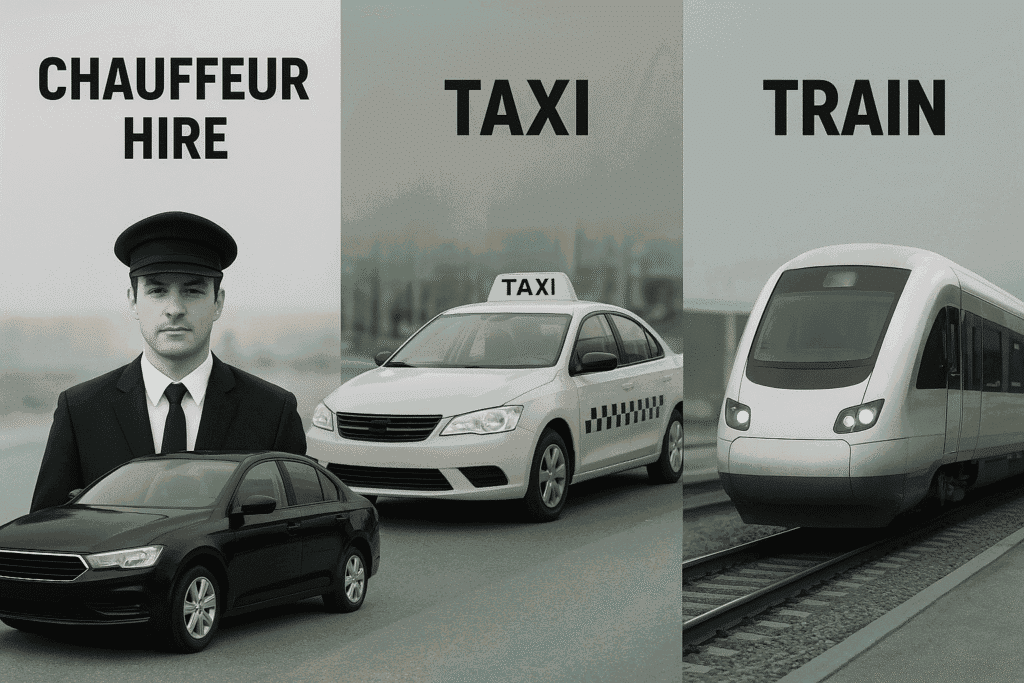 Chauffeur Service vs Train Travel